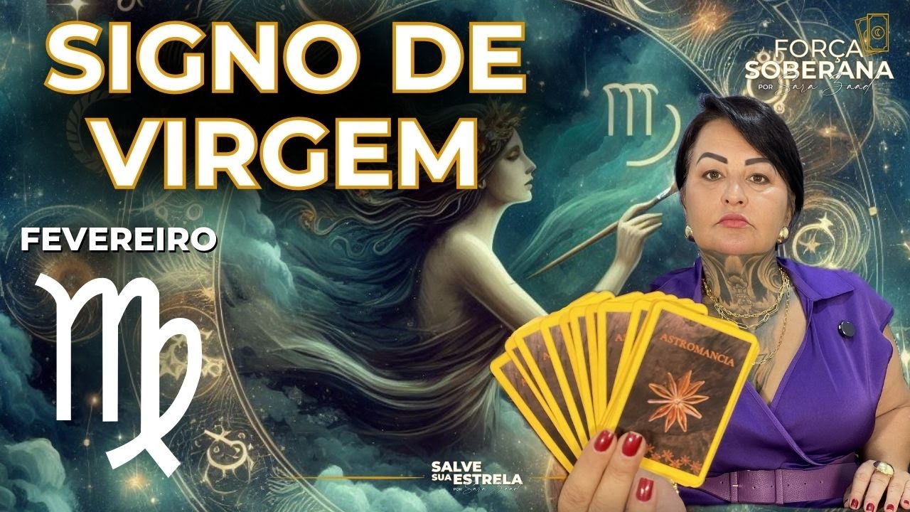 Horóscopo mensal para o signo de Virgem.