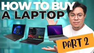 Beginner's COMPLETE GUIDE to BUYING the BEST Laptop 2024 (PART 2)