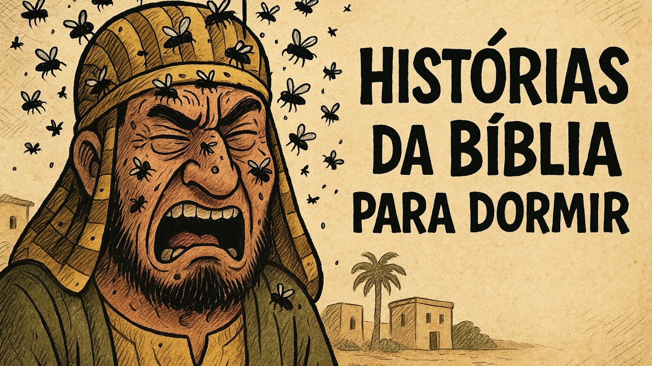 10 PRAGAS do EGITO: Você SOBREVIVERIA a ESSE CAOS? | Histórias da Bíblia para Dormir