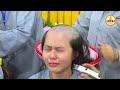 尼僧剃髪得度式49　nun headshave ceremony
