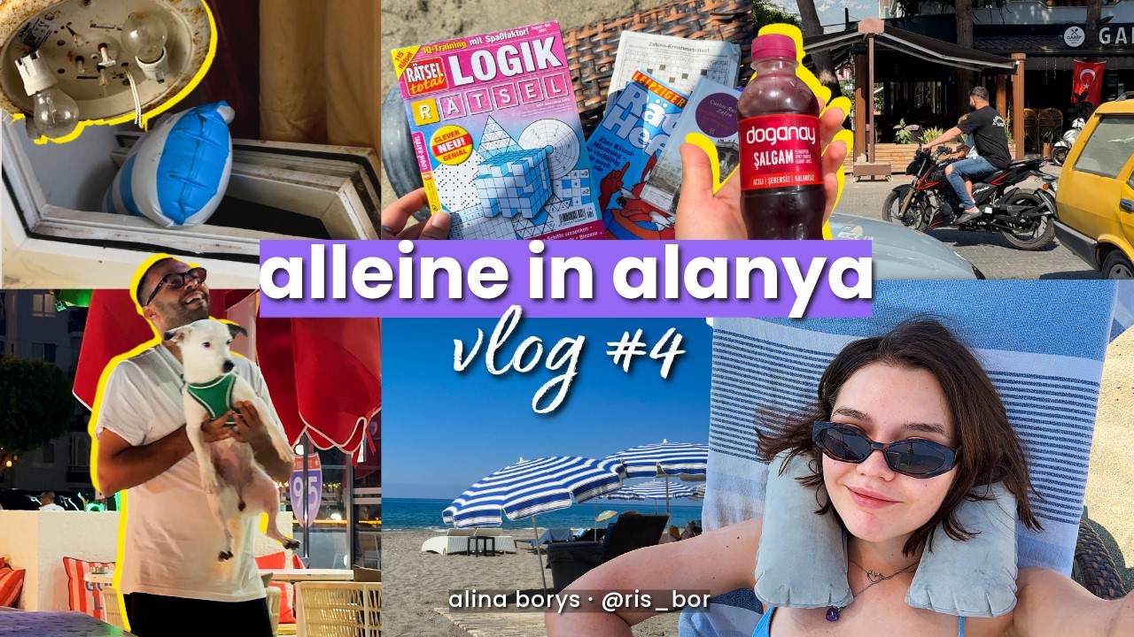 allein im billigsten hotel alanyas | vlog pt. 4