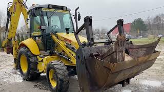 New Holland Lb95B-4Pt Koparko-Ładowarka 2006R. Km Maszyny Budowlane .Kmrent.pl 56-300 Milicz