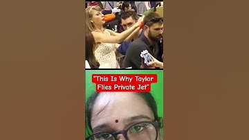 ✈️ This Is Why Taylor Swift Flies a Private Jet 😲🔥
