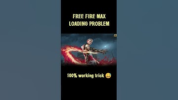 Free fire loading problem solved 😊| 100% working | Garena free fire max | #shorts #gaming #tricks