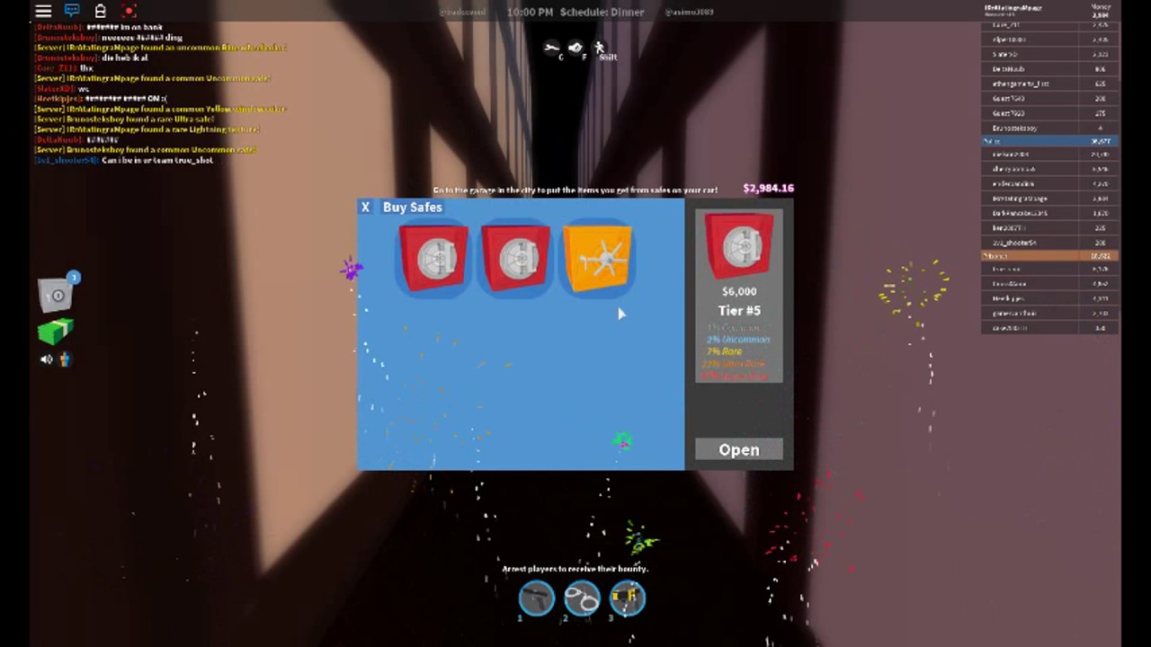 Roblox Jailbreak Safe Opening Video Youtube - roblox jailbreak safe opening video