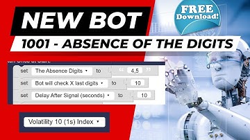 Bot 1001 - EZCLICK Hedging Over5 Under4 Based on ABSENCE OF THE DIGITS