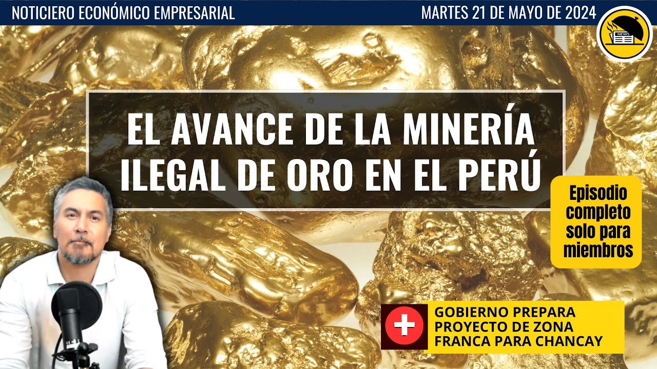 El avance de la minería ilegal de oro en el Perú #comidoyresumido - YouTube