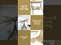 2-Person Porch Swing Adjustable Canopy Swing Chair with Tempered Glass Table