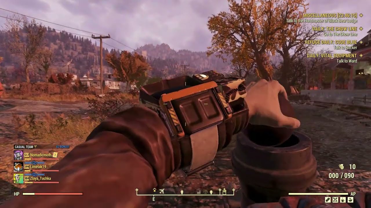 Fallout 76 - Beware of the Multi Shot and Quad Nerf - YouTube