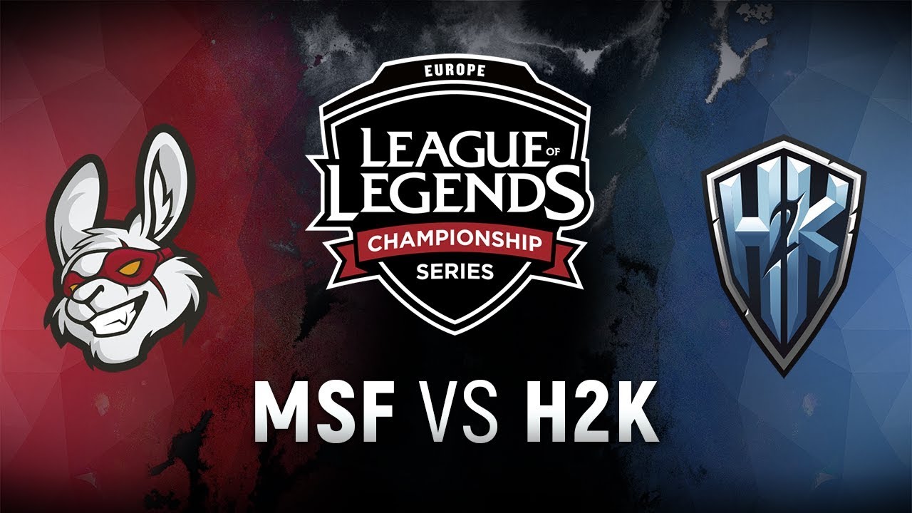 MSF vs. H2K  - Week 2 Day 1 | EU LCS Spring Split |  Misfits Gaming vs. H2k-Gaming (2018)