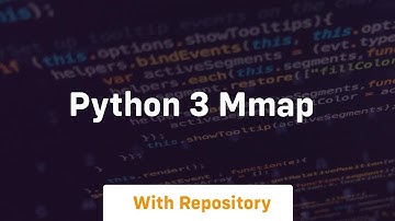 python 3 mmap
