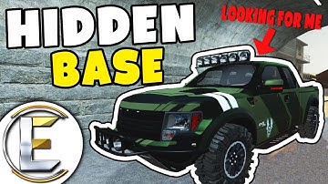 New Hidden Base - GMOD DarkRP (Building A New Solo Base Hidden In The Tunnels)