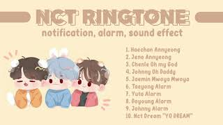 NCT RINGTONES, NOTIFICATIONS, SOUND EFFECT. FREE DOWNLOADS!!