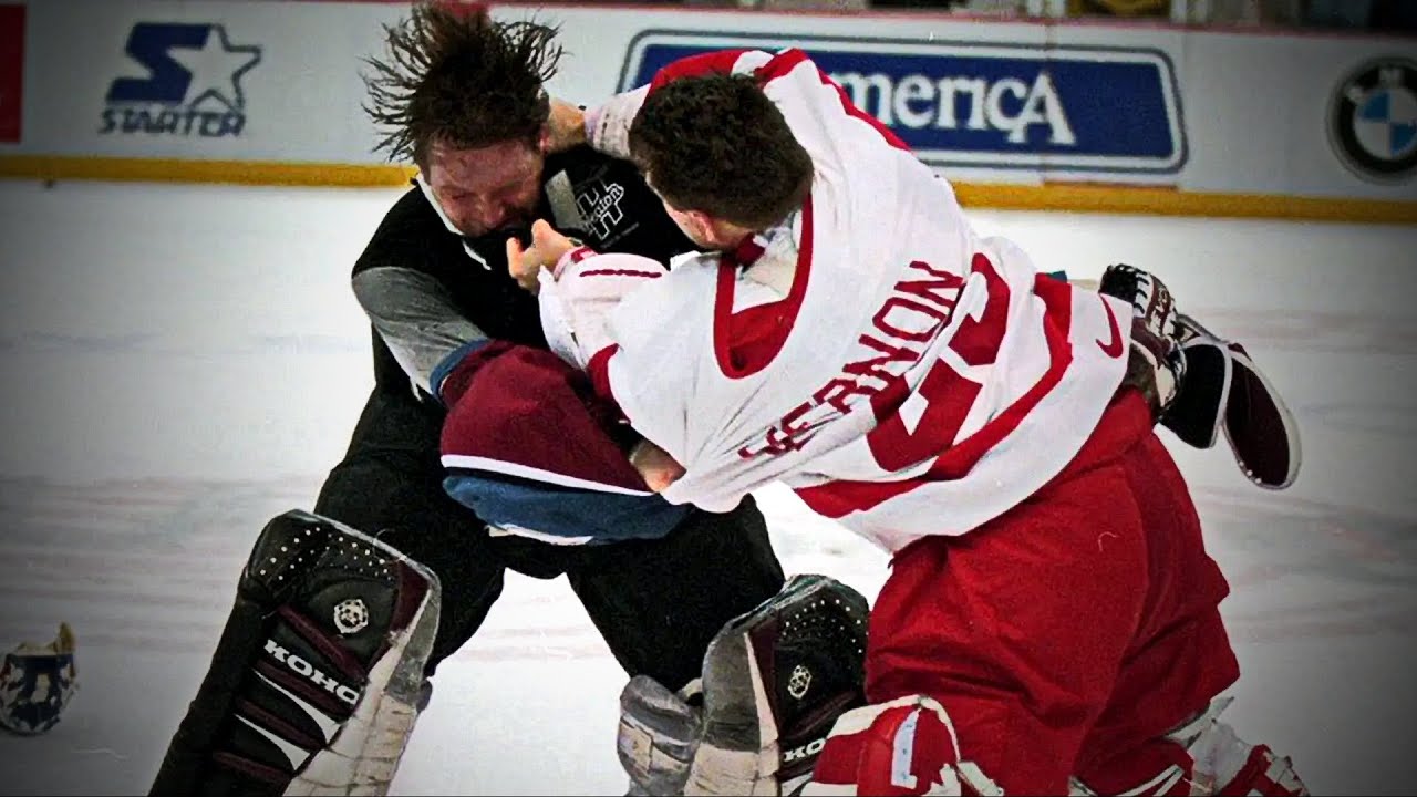 New ESPN Doc Highlights Crazy Colorado Avalanche, Red Wings Rivalry