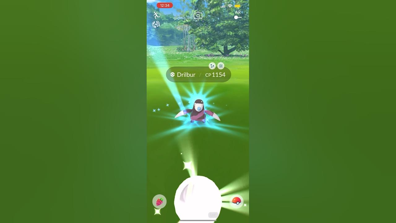 Pokemon Go Shiny Drilbur YouTube