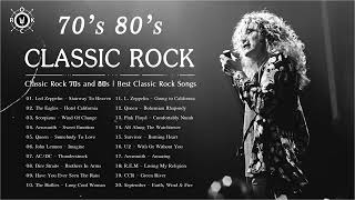 Classic Rock 70s 80s Collection   Best Classic Rock Playlist 70s and 80s