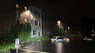 Flooding in East Lansing continues into Wednesday