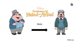 Paint 3D Tutorial: Mole (or simply Molly) ~ The Adventures of Ichabod and Mr. Toad (1949)