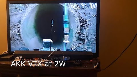 RC FPV Analog 5.8G Steadyview X + AKK Ultra Long Range VTX / Rush Max Solo