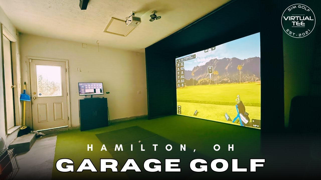 Big Performance Garage Golf Simulator | Hamilton, OH - YouTube