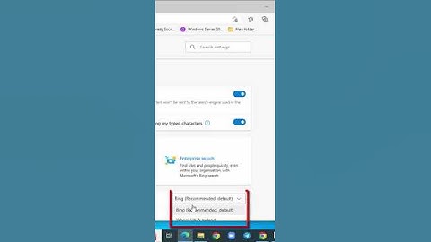 How to Change Default Search Engine in Microsoft Edge