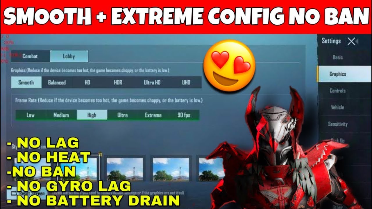 PUBG 1.9 update| Smooth + 90fps Config😍Lag Fix Especially For Low-End Device🔥 | Learn and Earn