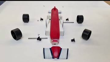 Building F1 in school car assembly