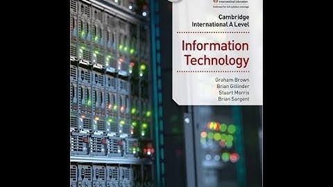 Information Technology (9626)  - Part 1 Session on 4th March 2025