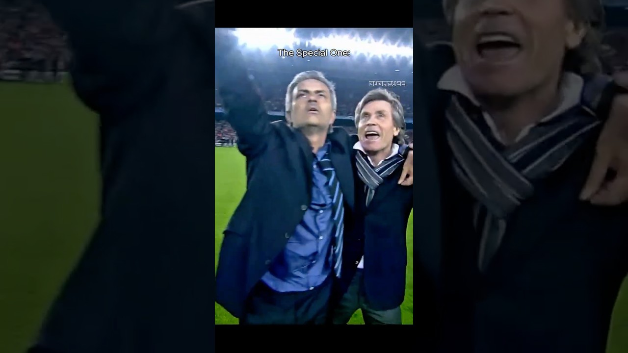 Jose Mourinho reaction vs Barcelona 2010 - The Special One 💀