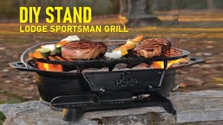 Comparison: Lodge Sportsman Pro Grill & Lodge Kick-off Grill  #castironcooking #lodgecastiron 