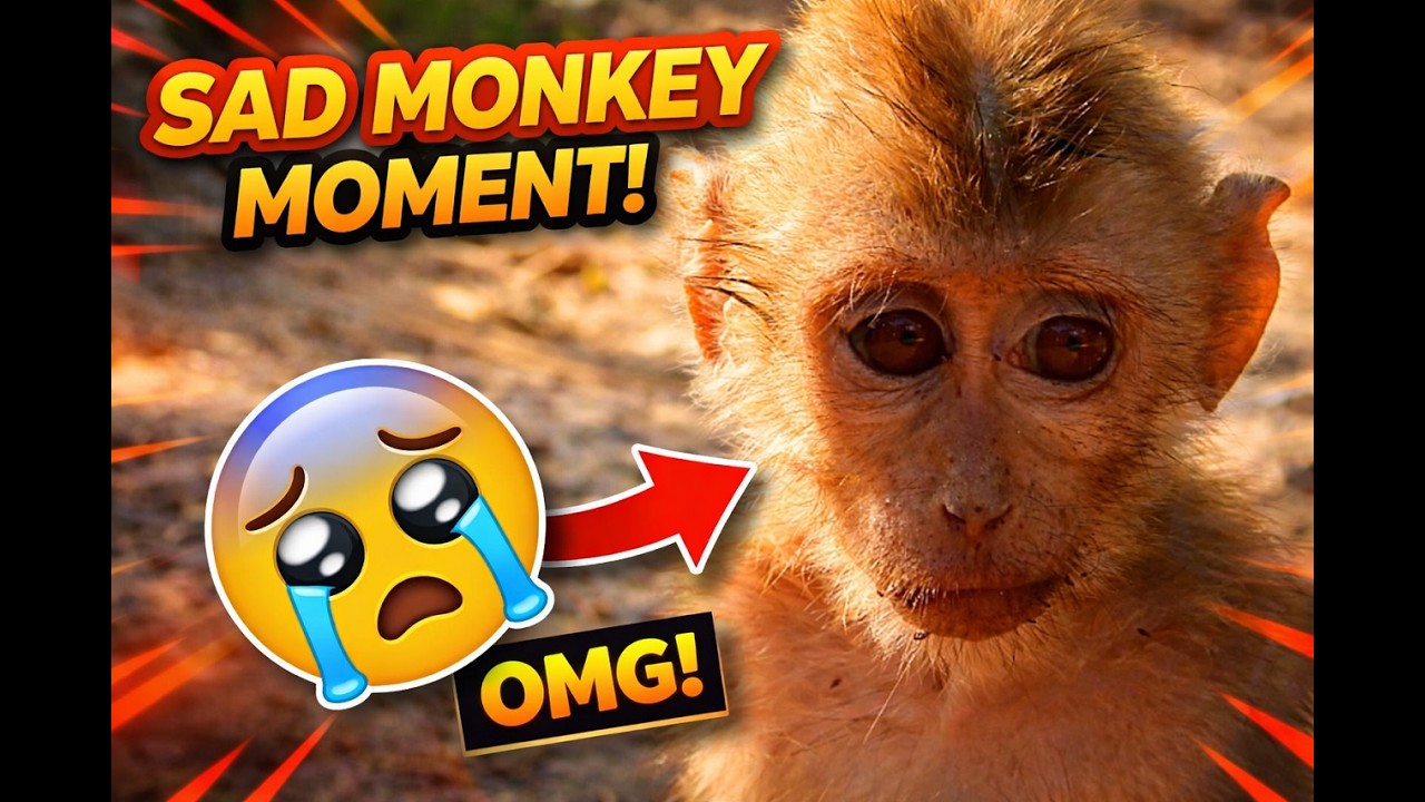Raw Monkey Behavior Captured | Monkey Lily 02