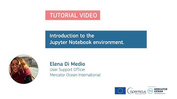 Tutorial - Introduction to the Jupyter Notebooks environment
