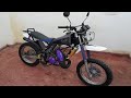 Making a 2 stroke Trail bike from Kawasaki KDX engine | Homemade  two stroke motorcycle