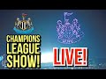 FULL NEWCASTLE UNITED CHAMPIONS LEAGUE DRONE DISPLAY 8pm!