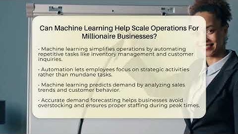Can Machine Learning Help Scale Operations For Millionaire Businesses? - College Dropout Millionaire