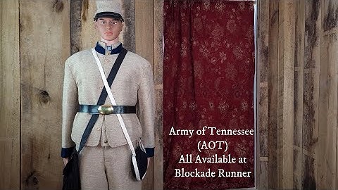 Army of Tenn. "AOT" Basic Uniform, 19th Century Clothing, Civil War, Reenacting,