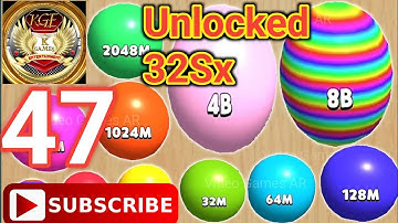 Blob Merge 3D Unlock 32Sx  Gameplay Walkthrough Part 47 (android-ios)@K Games Entertainment