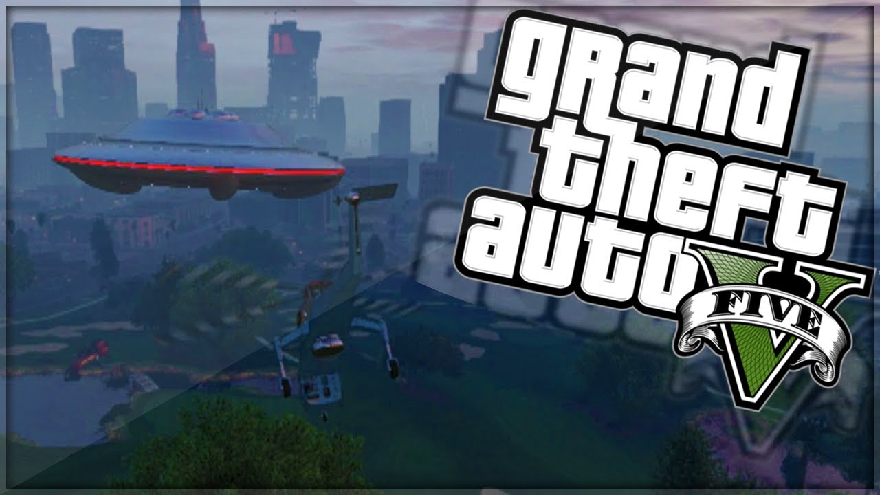 GTA 5 FUNNY MOMENTS UFO IN GTA W Zerkaa Vikkstar123 