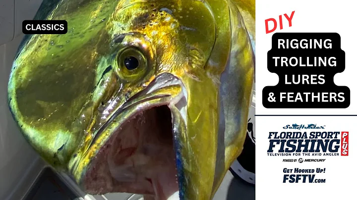 Rigging trolling lures & Feathers | Rigging trolling lures | rigging skirted troling lures | Fsftv