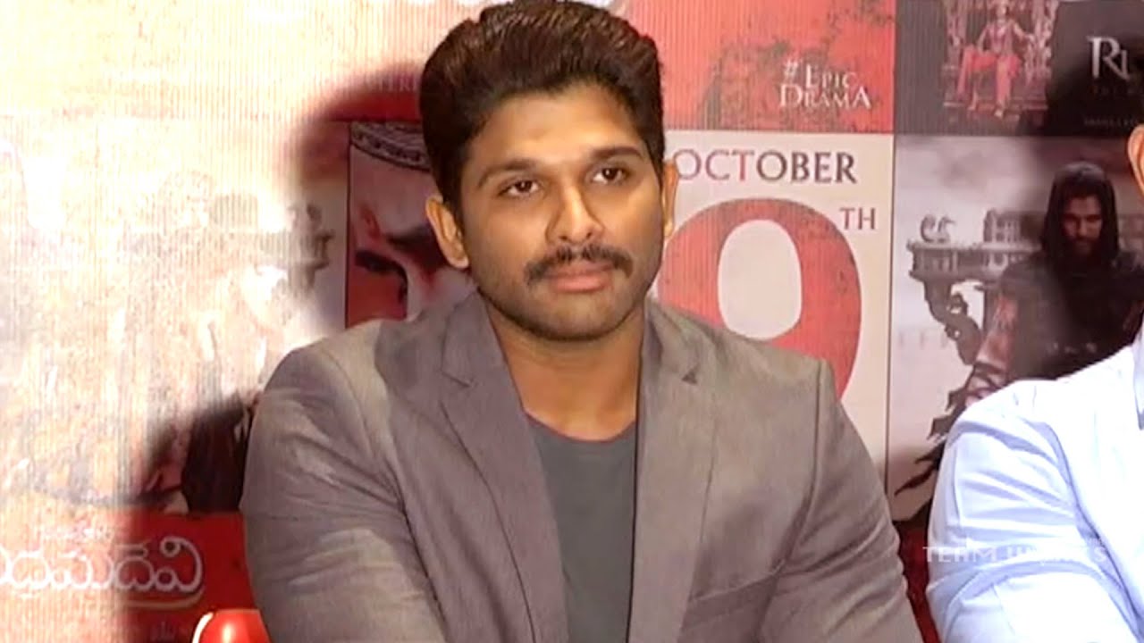 Allu Arjun Speech @ Rudhramadevi Release Press Meet - Anushka, Rana, Guna Sekhar