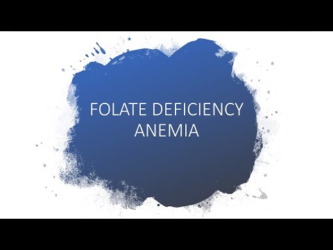 FOLATE DEFICIENCY ANEMIA