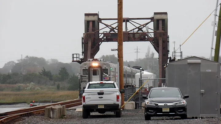 Drawbridge And Trains
