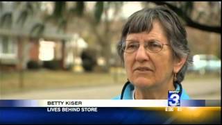BETTY KISER Drug Bust, TV-3 News, Harrisonburg, VA