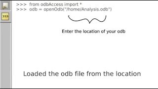 Abaqus reading results from odb with python script