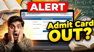 CSIR NET Admit Card 2025 OUT? | Latest Official Update | Csir Net Dec 2025 #csirnet 