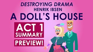 A Doll's House Act 1 - Henrik Ibsen - Lesson Preview