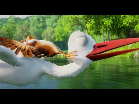 Little Birds Big Adventure (A STORKS JOURNEY)  English Animation 2017