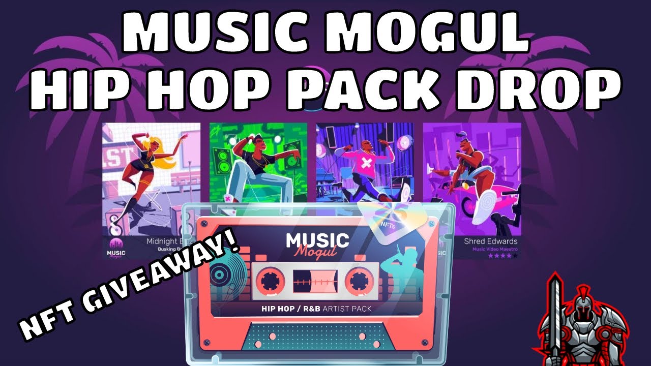 Music Mogul NFT Game | Hip Hop and R&B Pack Drop | NFT Giveaway | WAX Studio