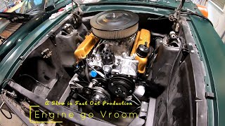 Car go Vroom | Engine installed in the 1966 Mustang Fastback!!