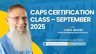 Why CAPS Certification Matters 🤯| Virtual CAPS Training | May 2026 with Chris Moore